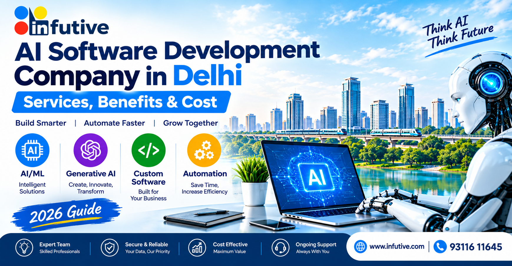 AI Software Development Company in Delhi: Services, Benefits & Cost