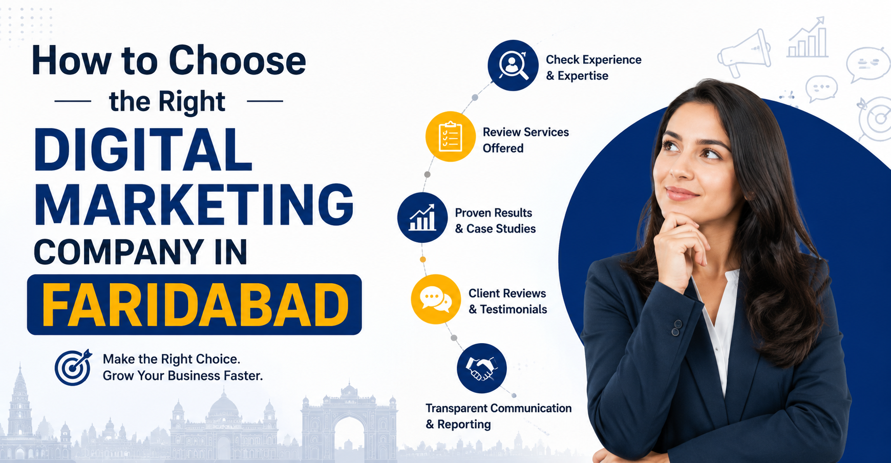 How to Choose the Right Digital Marketing Company in Faridabad