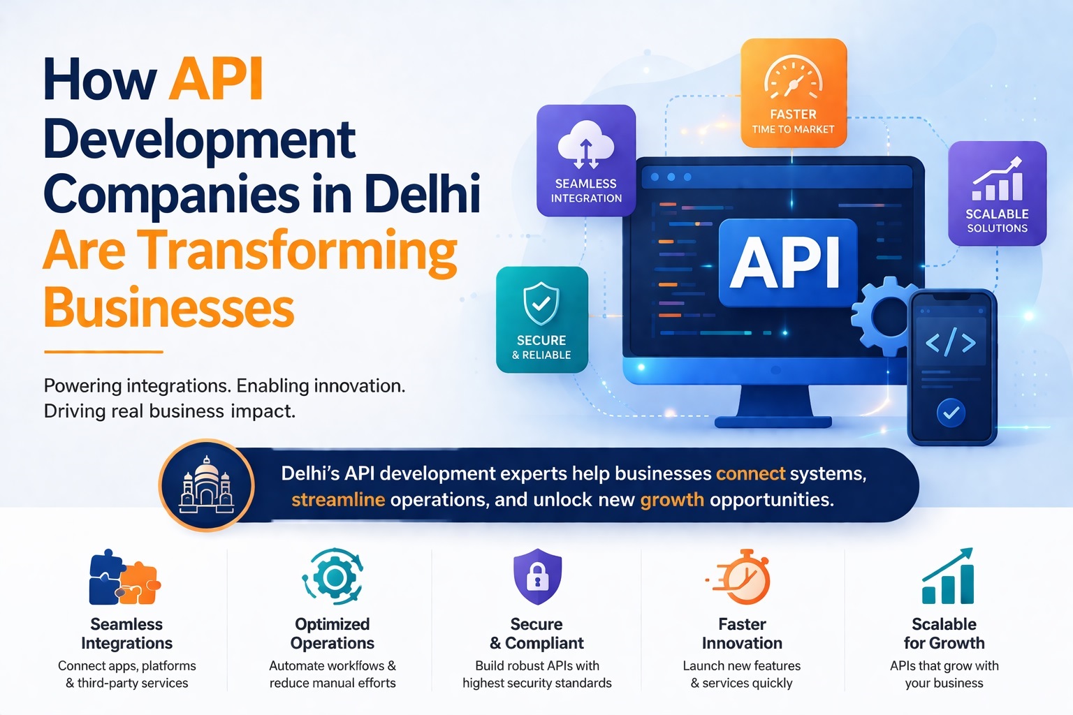 How API Development Companies in Delhi Are Transforming Businesses?